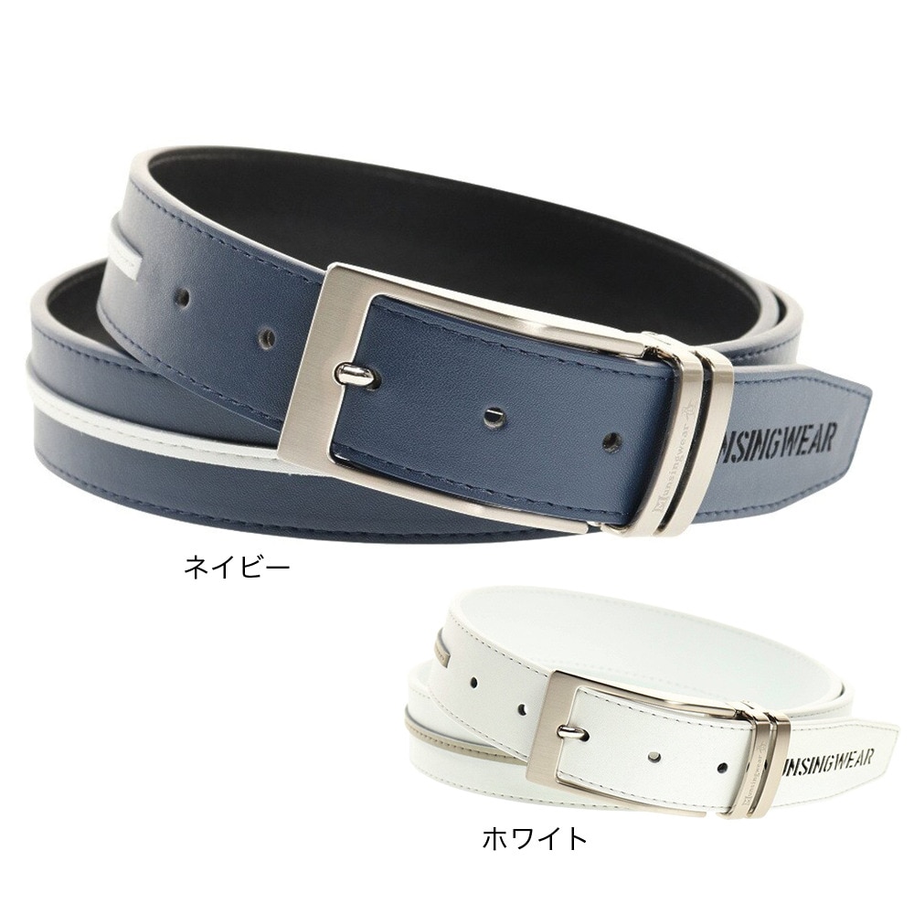 マンシングウエア（MUNSING WEAR）（メンズ）ゴルフ パンチングロゴベルト MGBSJH05 WH00