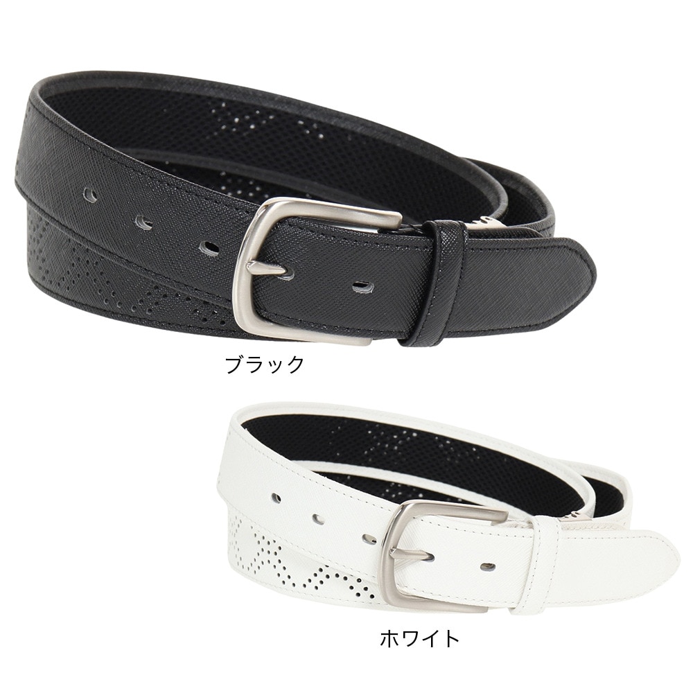 パフォーマンスギア（PG）（メンズ）ゴルフ 35mm ロインコントロール ベルト 404PG2TD2187 WHT