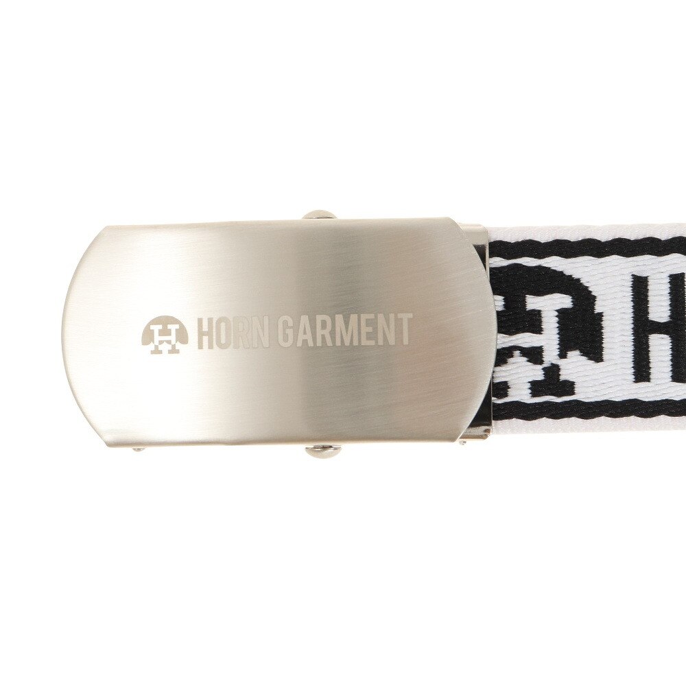 ホーンガーメント（HORN G.M.T）（メンズ、レディース）JQ TAPE Belt HCF-2A-FB04-WHITE