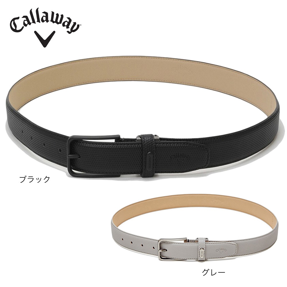 キャロウェイ（CALLAWAY）（メンズ）ゴルフ メタルプレートストレッチベルト C23192101-1020