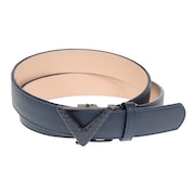 (メンズ)ゴルフ 定番Vバックル セレーションベルト C23992100-1120