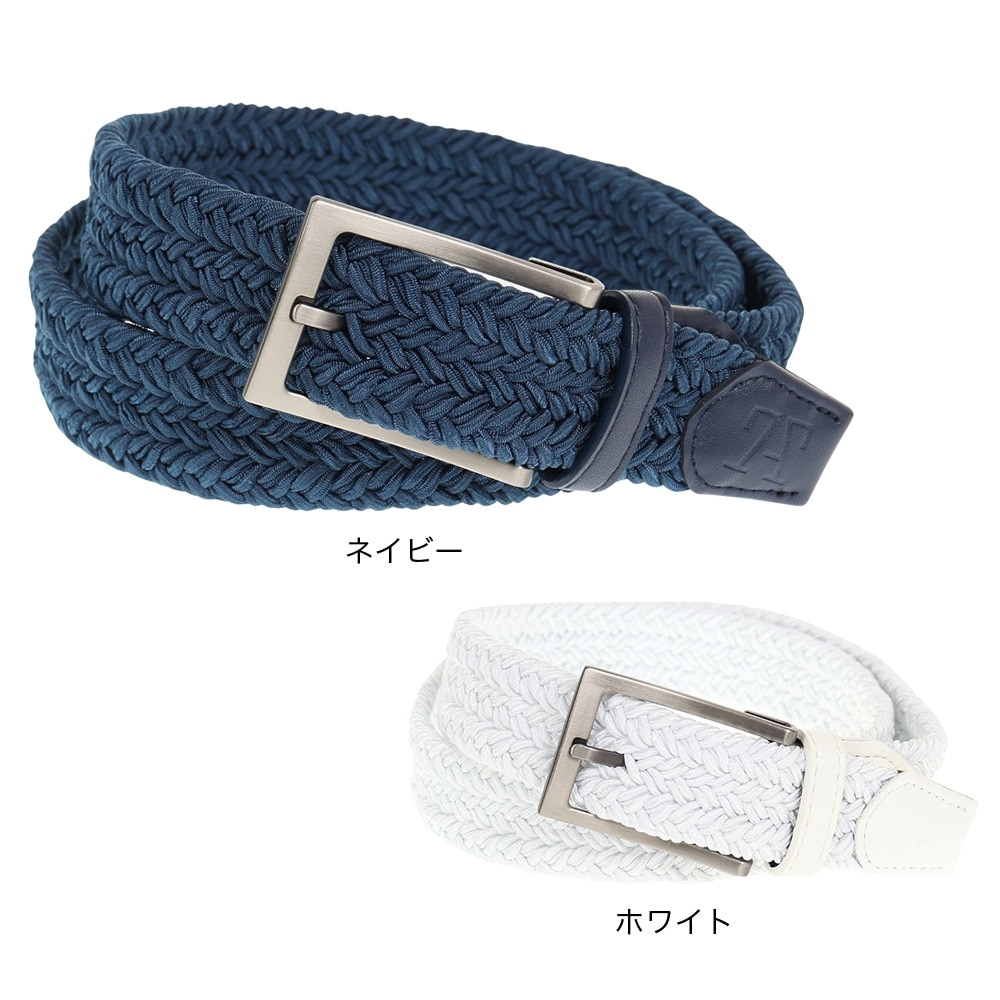 トミーアーマー（Tommy Armour）（メンズ）ゴルフ OG ゴムメッシュベルト 35mm TATW23S042312 NVY