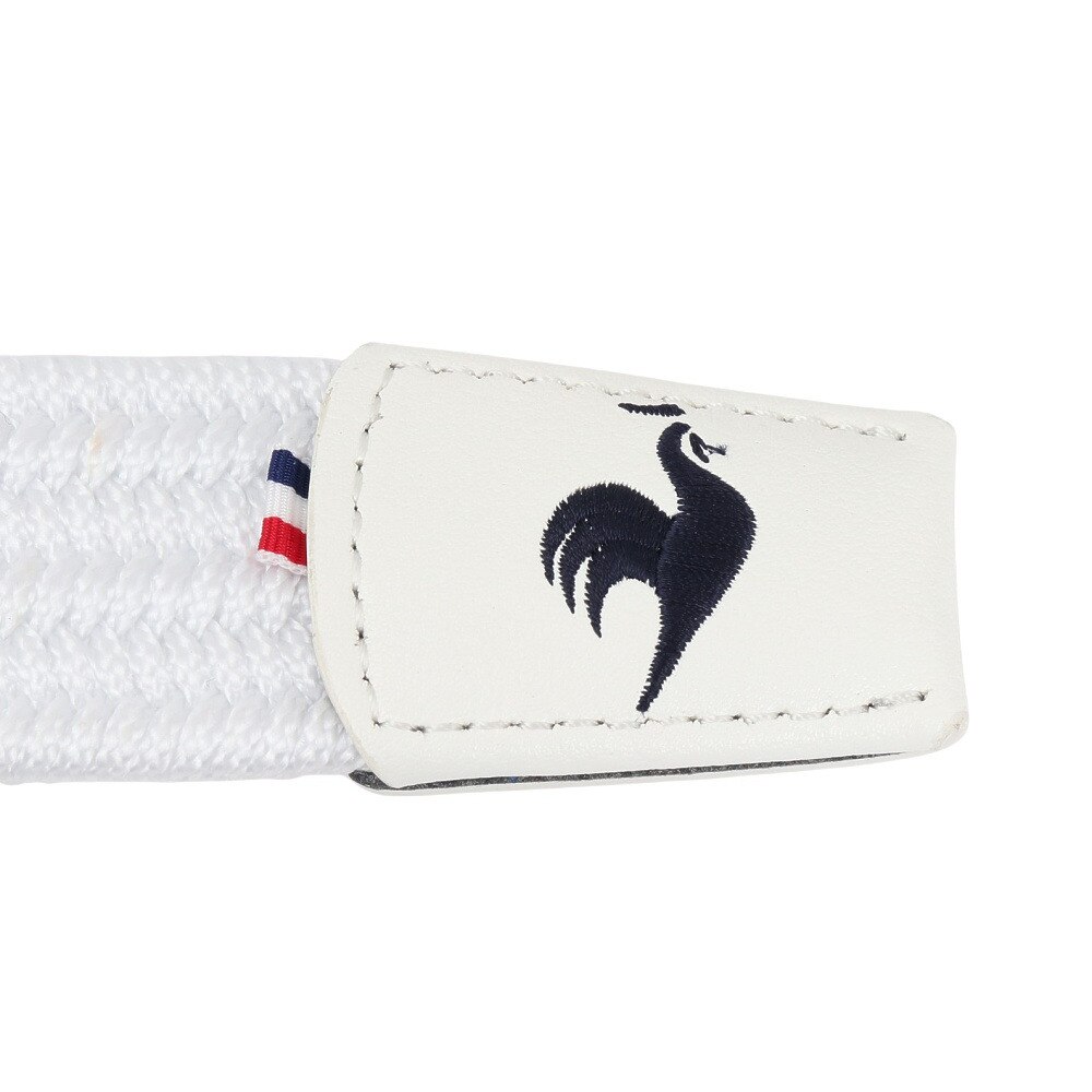 ルコックスポルティフ（lecoqsportif）（メンズ）ストレッチゴムメッシュベルト LG5SBL00M WH00