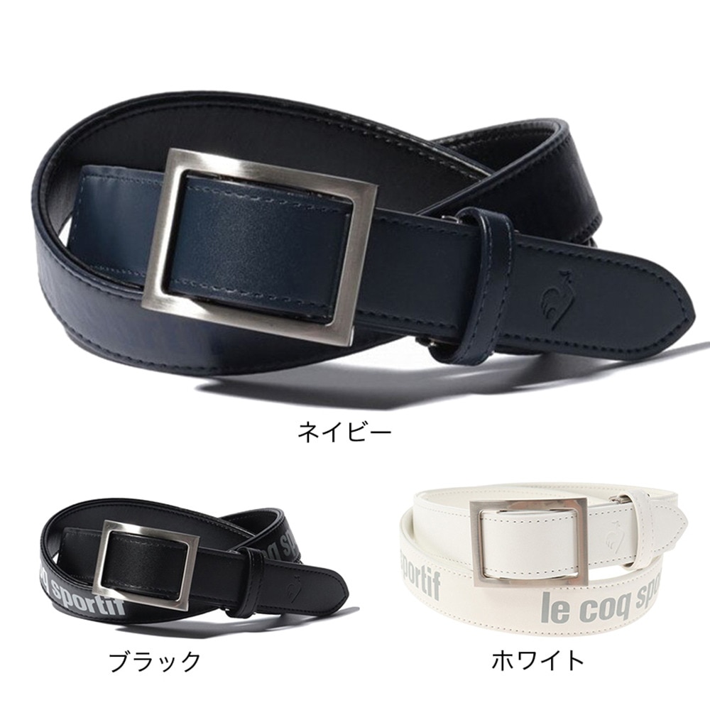 ルコックゴルフ（メンズ）ゴルフ ピン無しストレッチベルト QGBSJH03 NV00