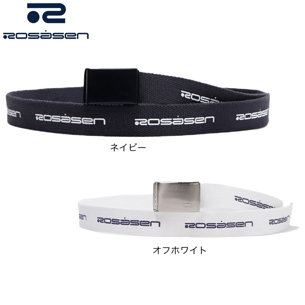 ROSASEN（メンズ）ゴルフ ローラーバックルベルト 046-68233-098