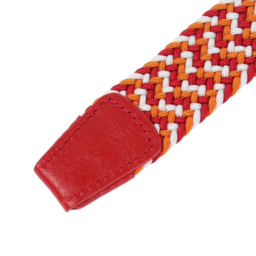 J.LINDEBERG（メンズ）ゴルフ Bubba Elastic Belt 三色編み込み