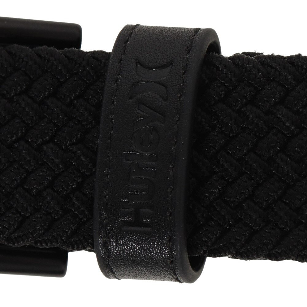 ハーレー（HURLEY）（メンズ）ゴルフ ストレッチ メッシュベルト MBT2310079-BLK