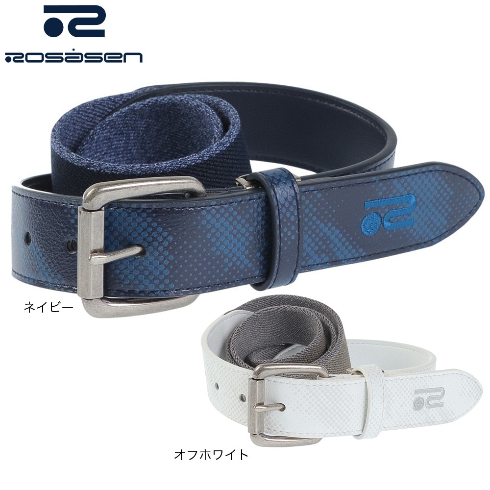 ROSASEN（メンズ）ゴルフ ゴムベルト ストレッチ 046-69832-005