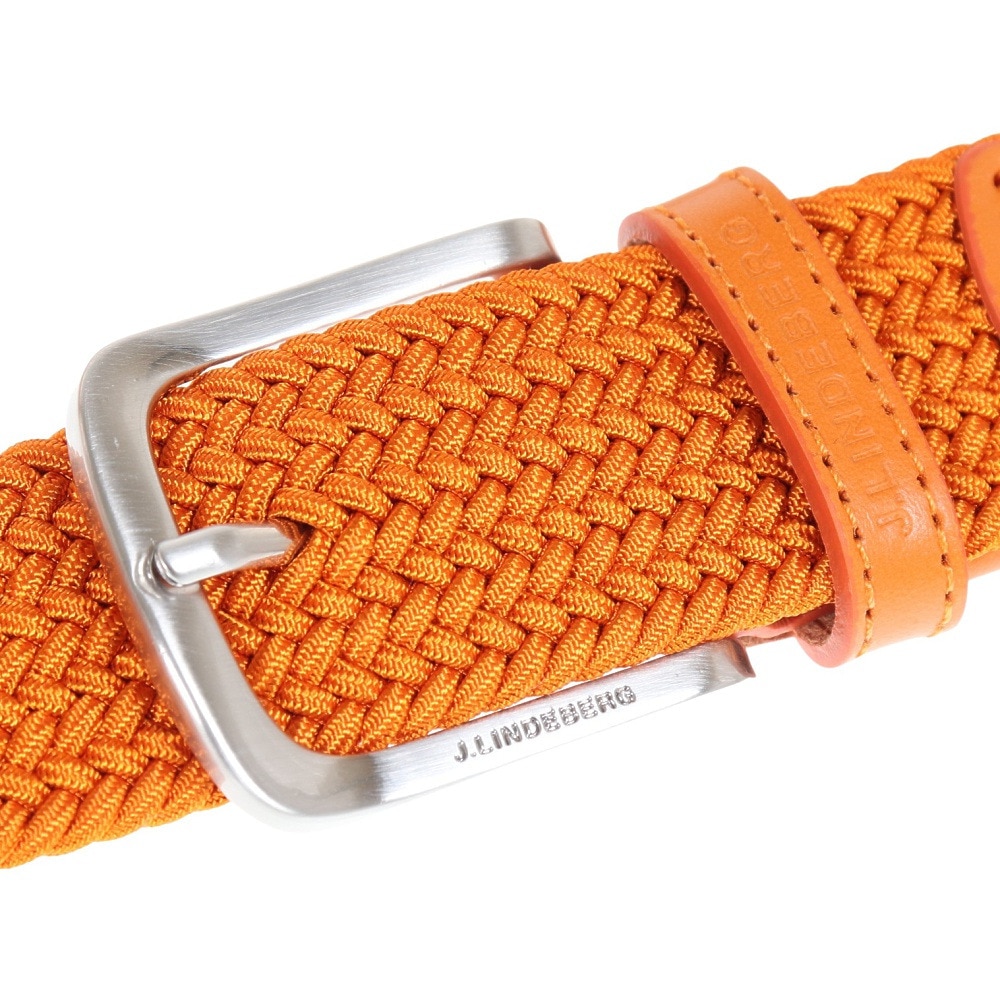 J.LINDEBERG（メンズ）ゴルフ ベルンハルト エラスティック ベルト ストレッチ 073-69936-034