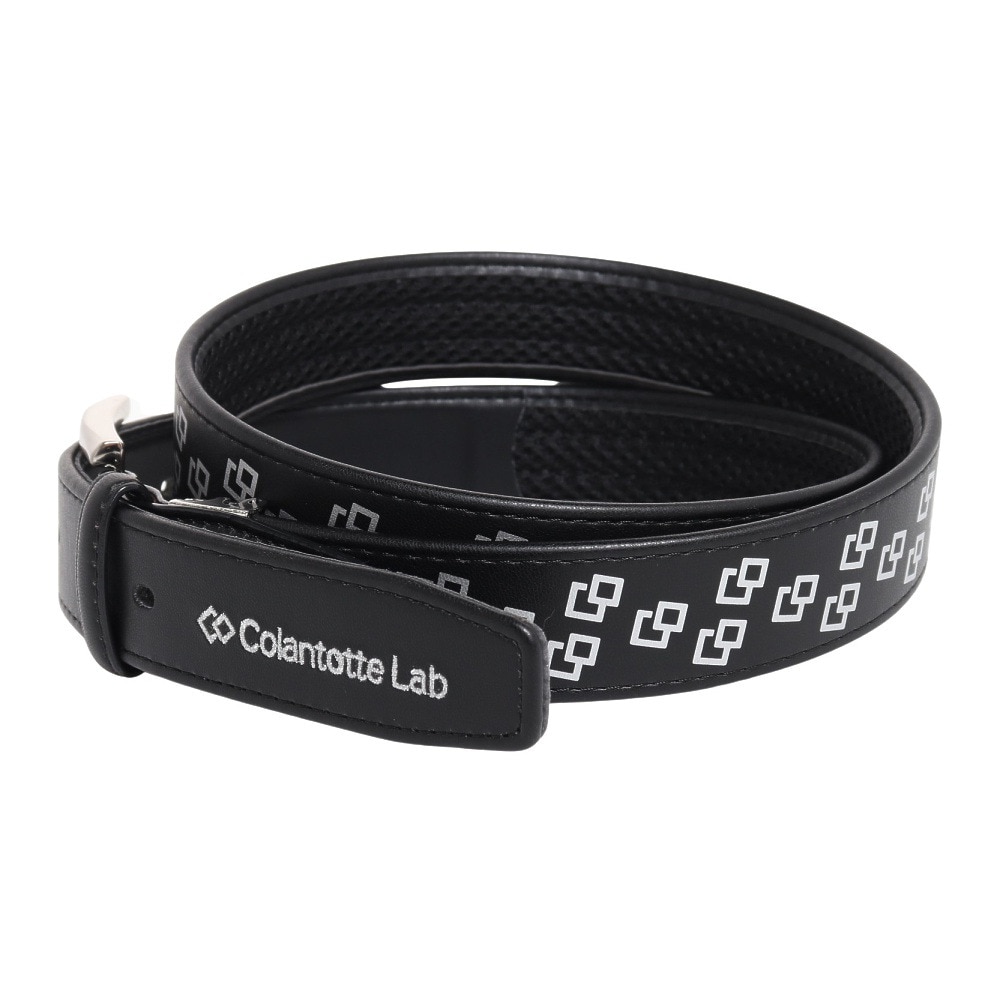 コラントッテ（Colantotte）（メンズ）ゴルフ プリントベルト 血行改善 医療機器 XCO2301-BLK