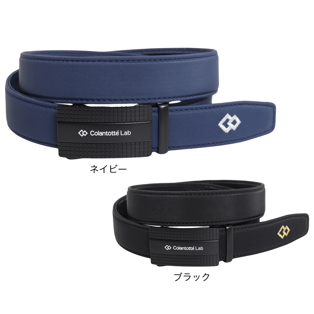 コラントッテ（Colantotte）（メンズ）ゴルフ キーリットベルト 血行改善 医療機器 穴なし XCO2302-NVY