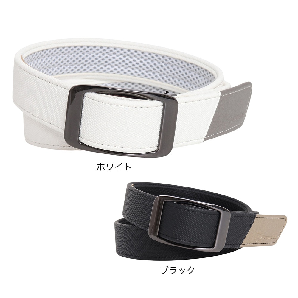 コラントッテ（Colantotte）（メンズ）ゴルフ スライダーベルト 血行改善 医療機器 穴なし XCO2303-BLK