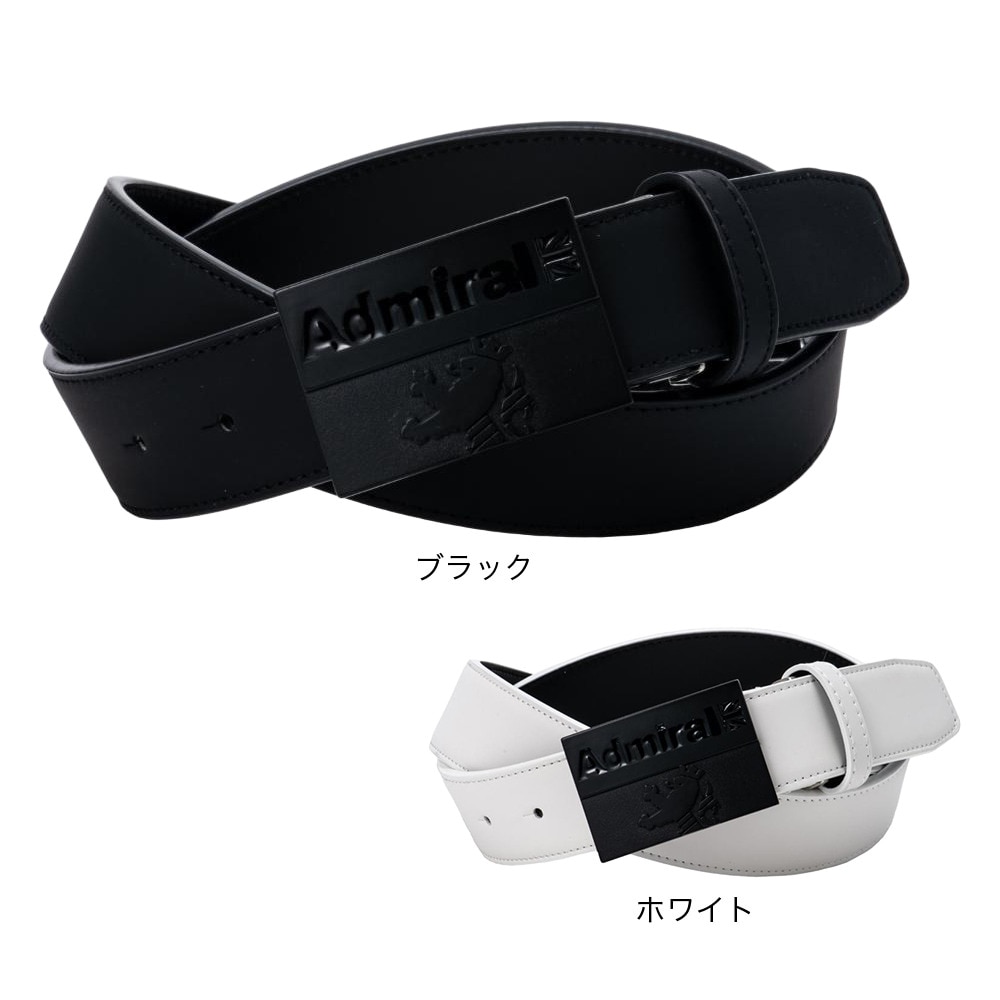 アドミラル ゴルフ（Admiral GOLF）（メンズ、レディース）ゴルフ ベルト パフォーマンス ADMB3BV1-WHT