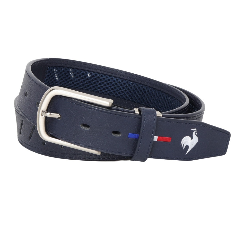 ルコックスポルティフ（lecoqsportif）（メンズ）ゴルフ 通気メッシュベルト LG5SBL04M NV00