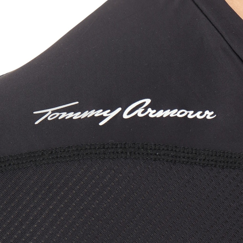 トミーアーマー（Tommy Armour）（メンズ）ゴルフウェア 接触冷感 インナー Cool Touch ノースリーブ Vネックシャツ TAGC25S040003 BLK