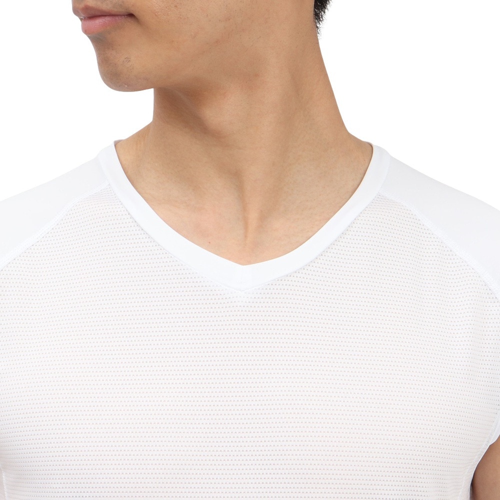 トミーアーマー（Tommy Armour）（メンズ）ゴルフウェア 接触冷感 インナー Cool Touch ノースリーブ Vネックシャツ TAGC25S040003 WHT