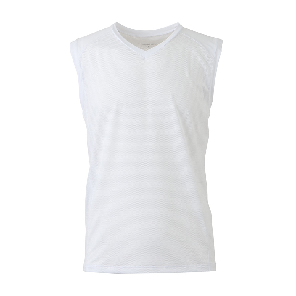 トミーアーマー（Tommy Armour）（メンズ）ゴルフウェア 接触冷感 インナー Cool Touch ノースリーブ Vネックシャツ TAGC25S040003 WHT