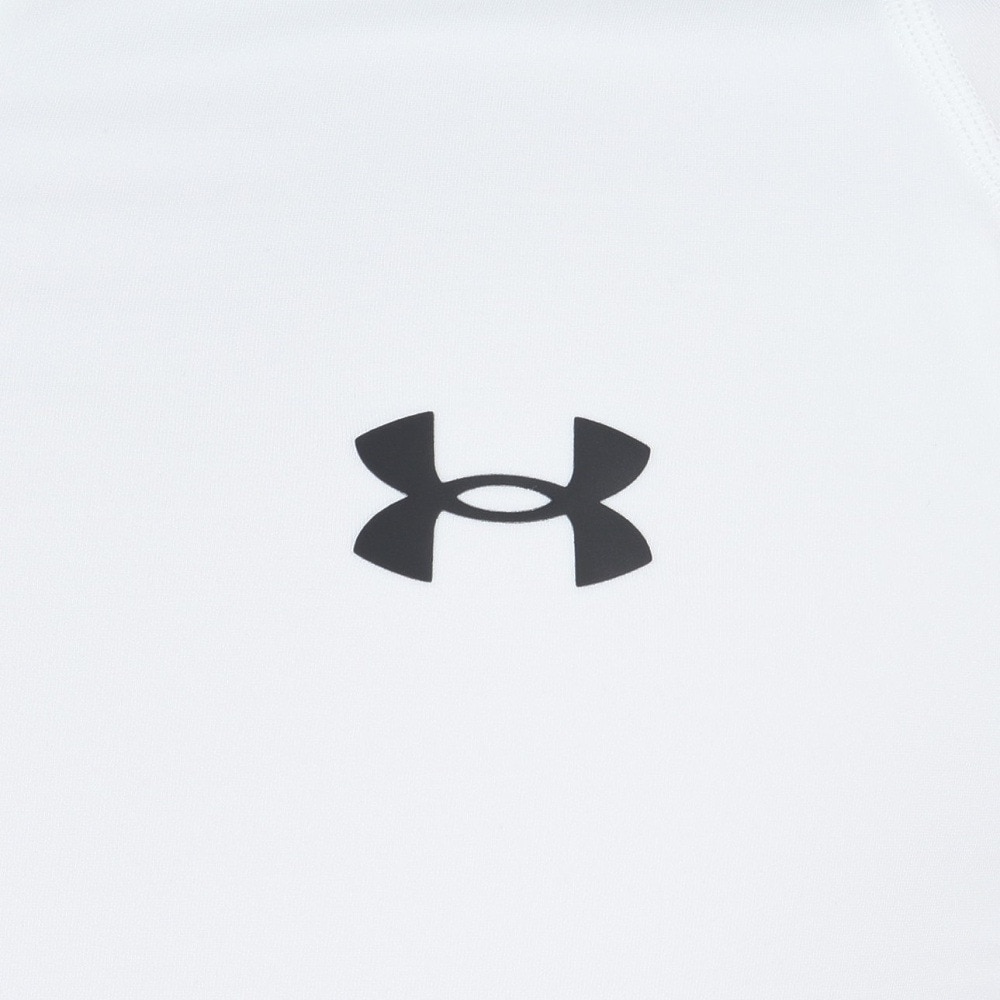 アンダーアーマー（UNDER ARMOUR）（メンズ）ゴルフウェア インナー アイソチル フィッティド Vネック 長袖アンダーシャツ 1364334 WHT/WHT/BLKgO