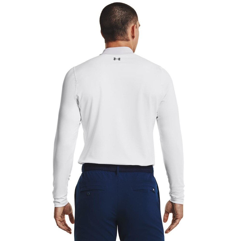 アンダーアーマー（UNDER ARMOUR）（メンズ）ゴルフウェア 防寒 長袖 インナー コールドギア インフラレッド フィッティド モックネック 1366269 100