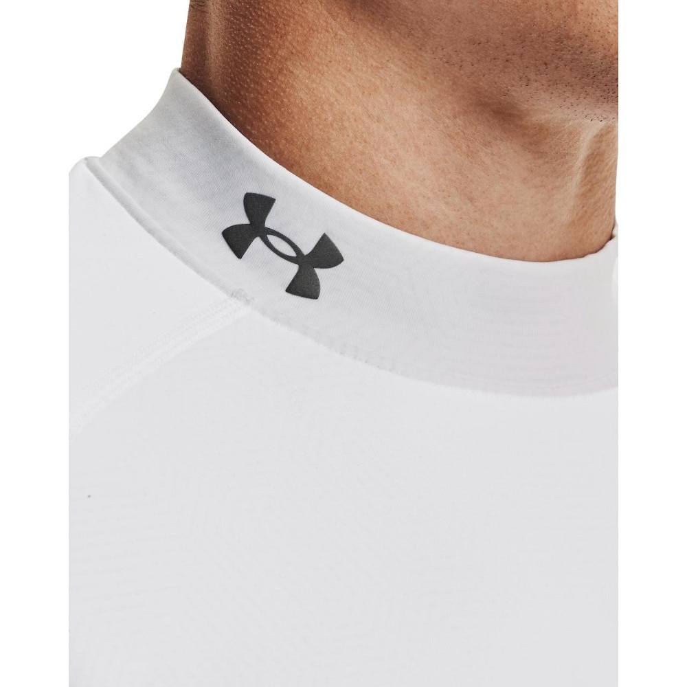 アンダーアーマー（UNDER ARMOUR）（メンズ）ゴルフウェア 防寒 長袖 インナー コールドギア インフラレッド フィッティド モックネック 1366269 100