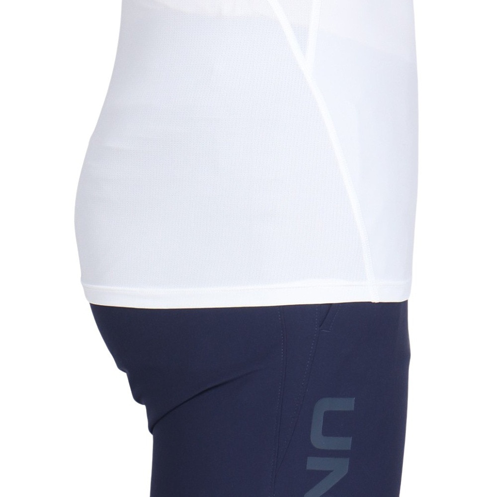 アンダーアーマー（UNDER ARMOUR）（メンズ）ゴルフウェア インナー 吸汗 速乾 ヒートギア フィッティド 長袖モックネックシャツ 1371672 100