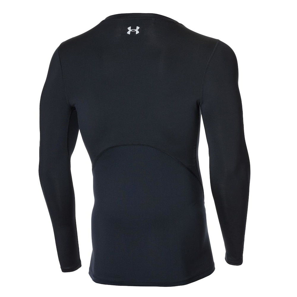 アンダーアーマー（UNDER ARMOUR）（メンズ）ゴルフウェア 吸汗速乾 ヒートギア フィッティド ロングスリーブ Vネック シャツ 1371673 001