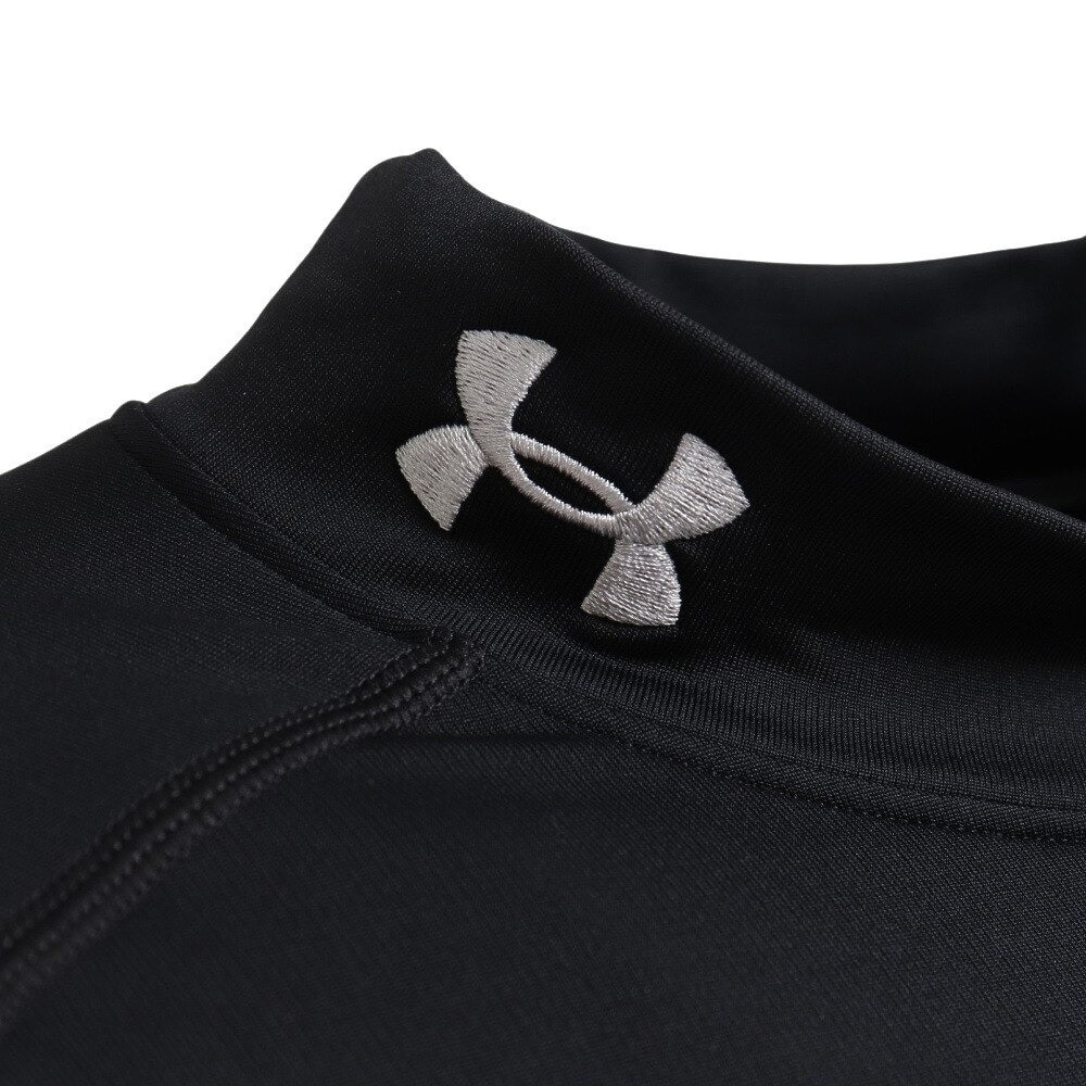 アンダーアーマー（UNDER ARMOUR）（メンズ）ゴルフウェア 抗菌防臭 インナー コールドギア フィッティド ロングスリーブ モックシャツ 1375334 001