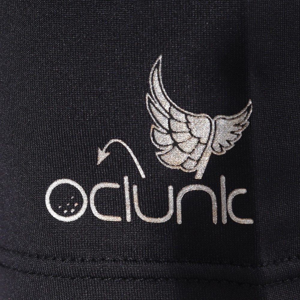 クランク（CLUNK）（メンズ）ゴルフウェア インナー 吸水 速乾 接触冷感 Vネック 長袖アンダーシャツ CL5MTU02 BLK