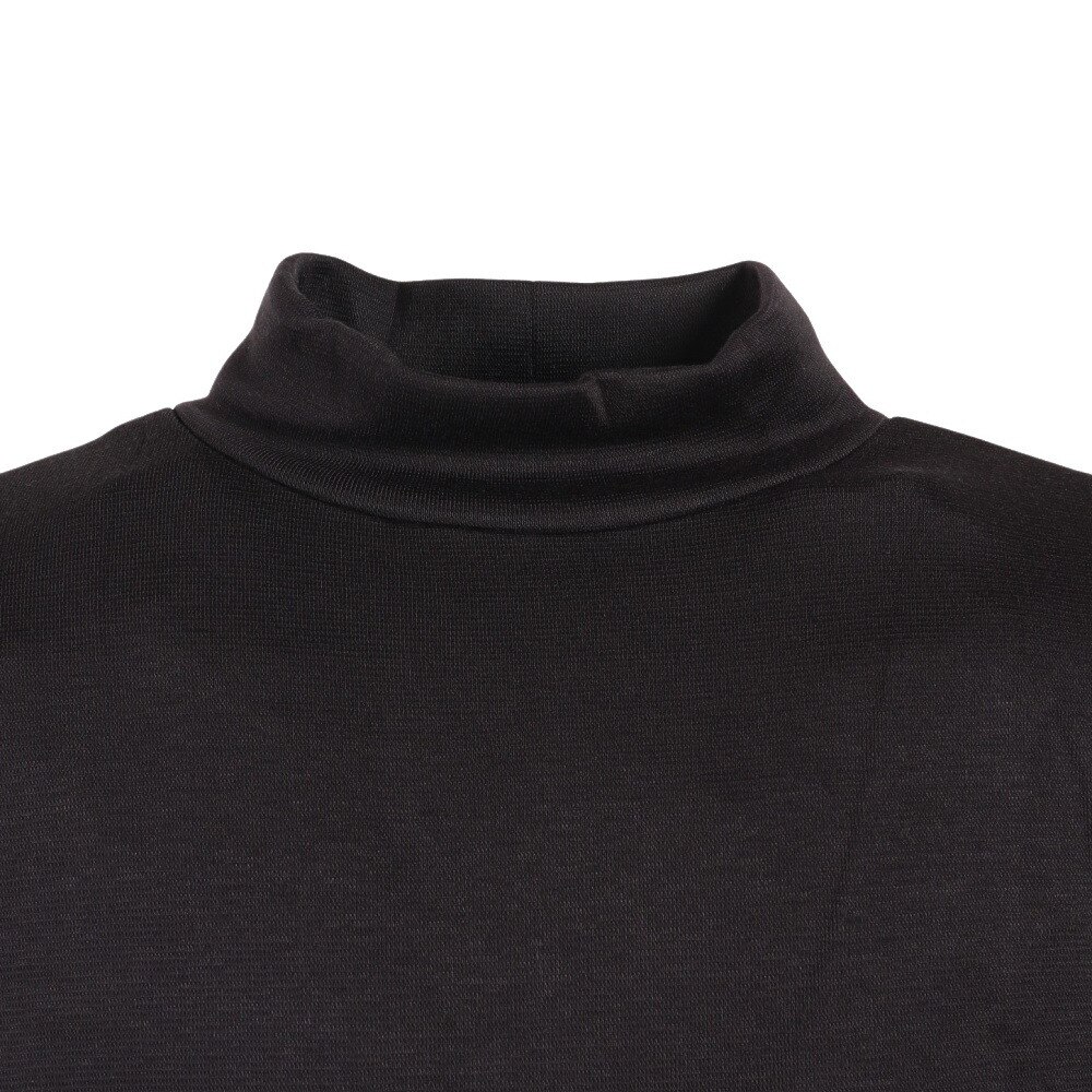その他ブランド（OTHER BRAND）（メンズ）ゴルフウェア 吸湿発熱 裏起毛 ヒートクロス インナー 長袖ハイネック 404NN2GC0535 BLK