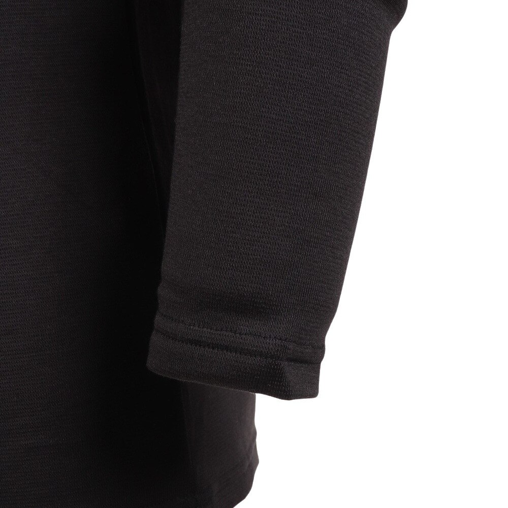 その他ブランド（OTHER BRAND）（メンズ）ゴルフウェア 吸湿発熱 裏起毛 ヒートクロス インナー 長袖ハイネック 404NN2GC0535 BLK