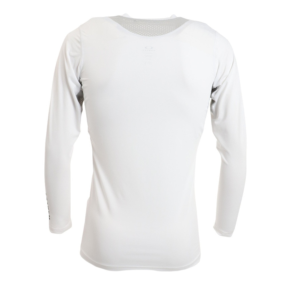 オークリー（OAKLEY）（メンズ）ゴルフウェア インナー 吸汗 速乾 ストレッチ BASE LAYER 長袖 Vネック インナーシャツ FOA405086-100