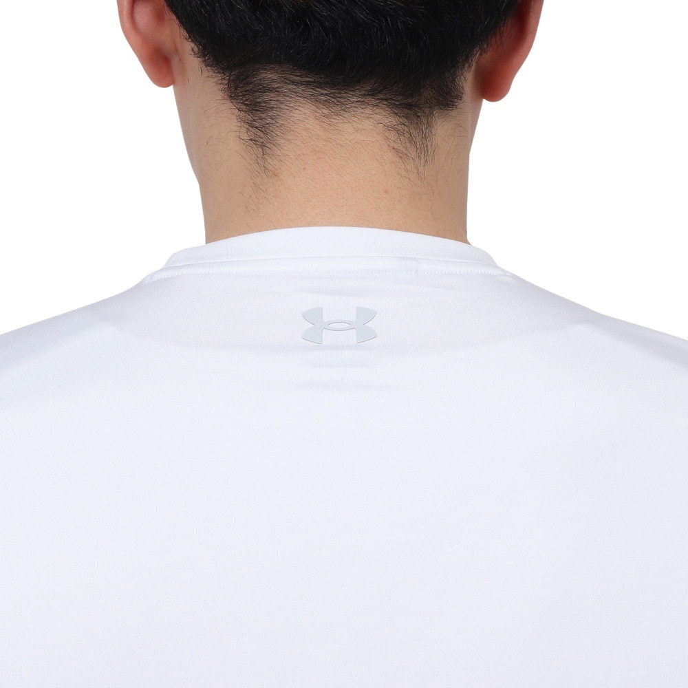 アンダーアーマー（UNDER ARMOUR）（メンズ）ゴルフ インナー ストレッチ 防寒 コールドギア フィッティド 長袖 クルーシャツ 1381819 100