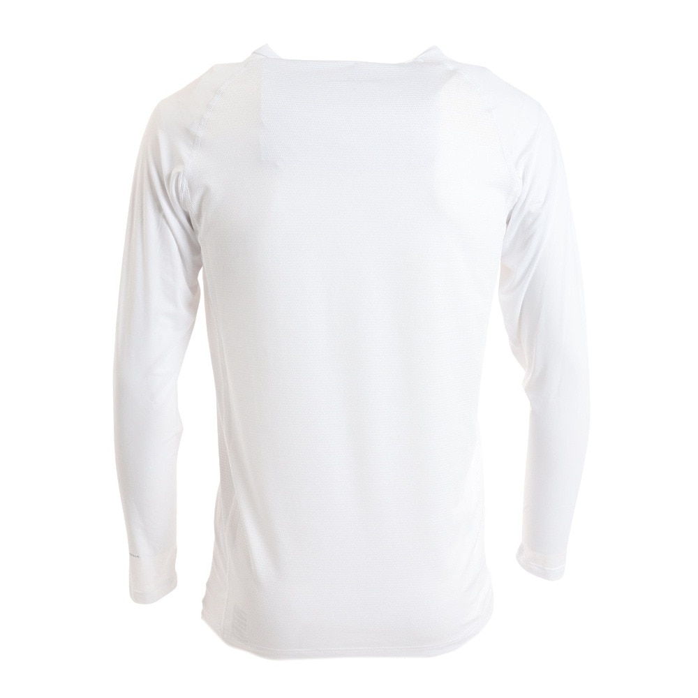 トミーアーマー（Tommy Armour）（メンズ）ゴルフウェア 吸汗 速乾 接触冷感 長袖VネックTシャツ TAGC23S040010 WHT 冷感