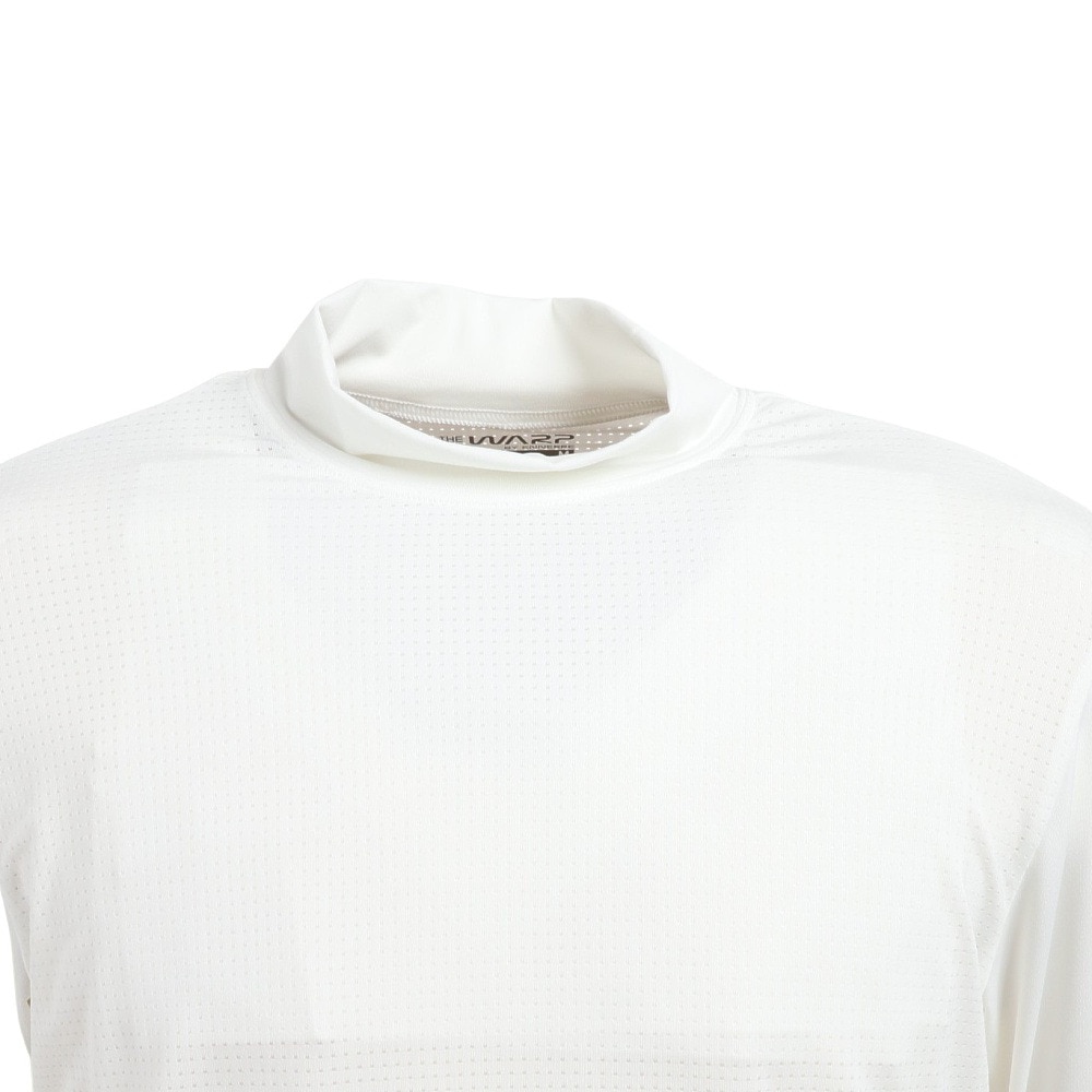 ザ・ワープ・バイ・エネーレ（The Warp By Ennerre）（メンズ）ゴルフウェア 吸汗 速乾 冷感ハイネック ロングTシャツ WG5PTU05 WHT