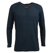 (メンズ)冷感Vネック ロングTシャツ WG5PTU06