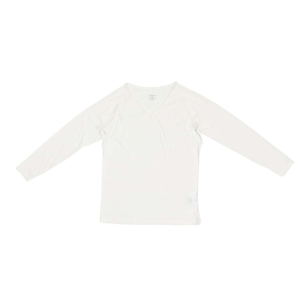 フリーズテック（FREEZE TECH）（メンズ）ゴルフ 長袖 Vネックシャツ WHT 25172020
