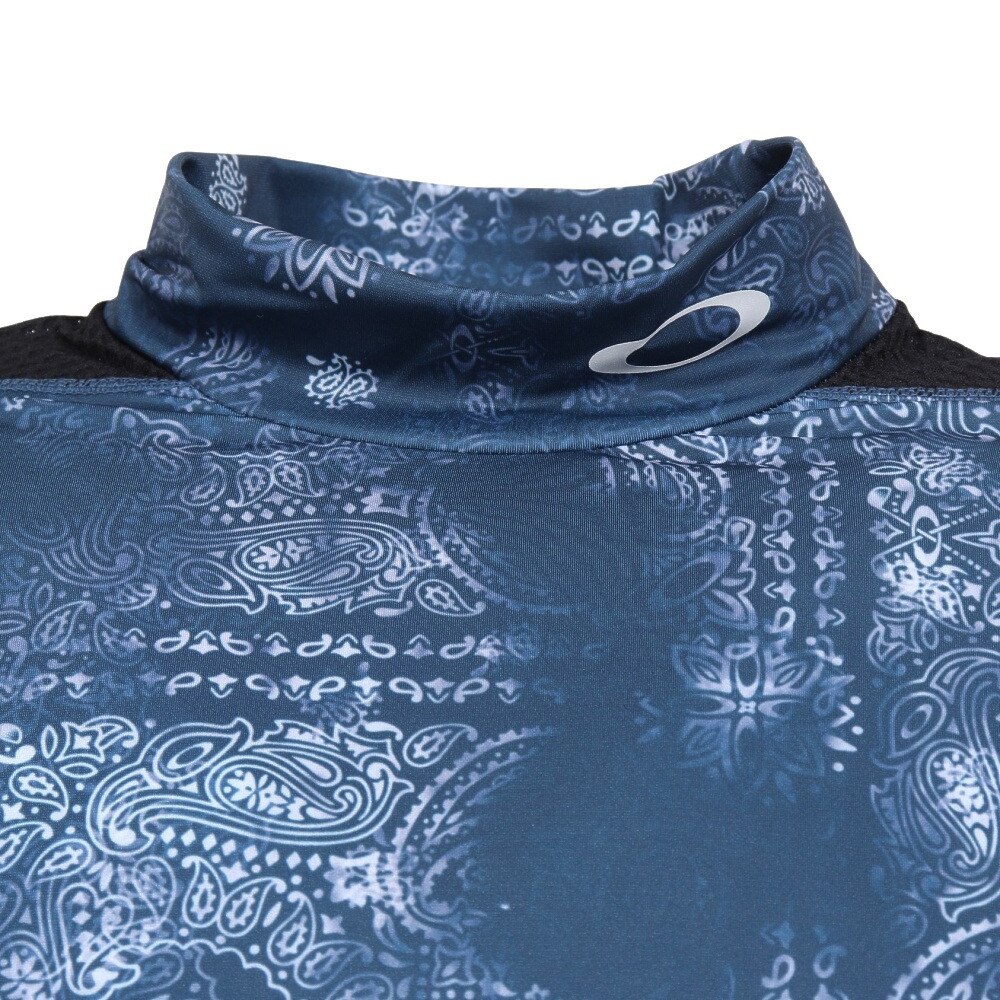 オークリー（OAKLEY）（メンズ）ゴルフ インナー ストレッチ 裏起毛 テクニカルベースレイヤー長袖モックシャツ 3.0 FOA405784-66V