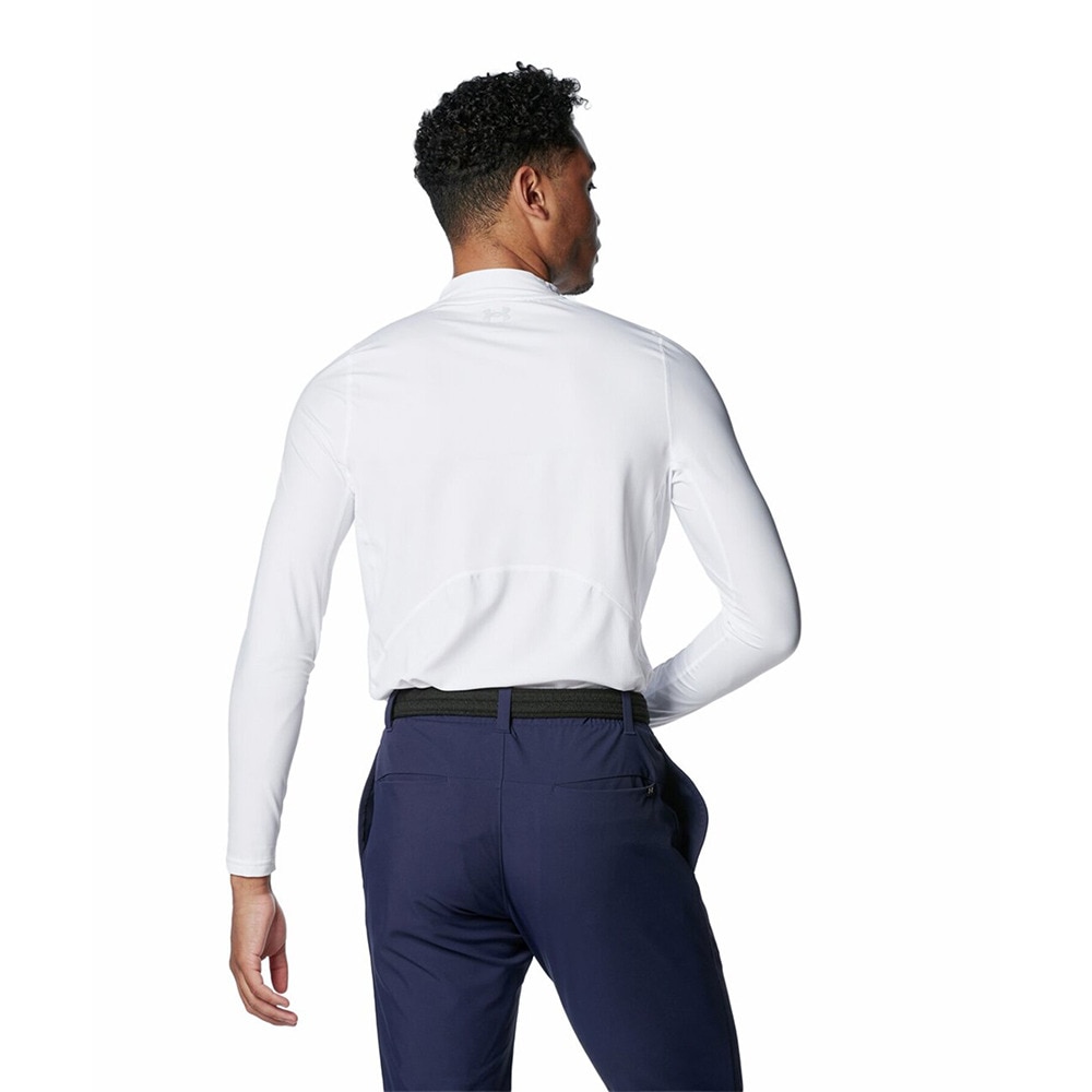 アンダーアーマー（UNDER ARMOUR）（メンズ）ゴルフウェア アンダーウェア 冷感 アイソチル フィッティドロングスリーブシャツ 1384823 100