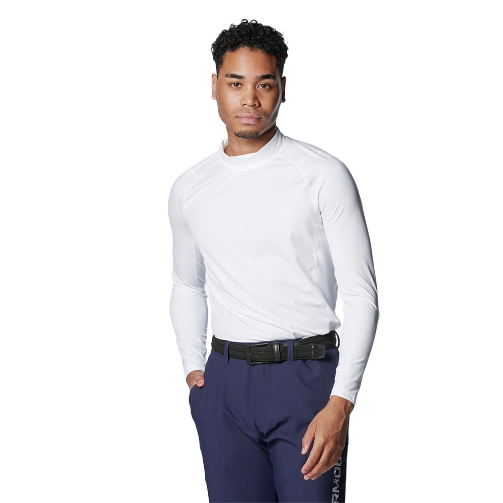 アンダーアーマー（UNDER ARMOUR）（メンズ）ゴルフウェア アンダーウェア 冷感 アイソチル フィッティドロングスリーブシャツ 1384823 100