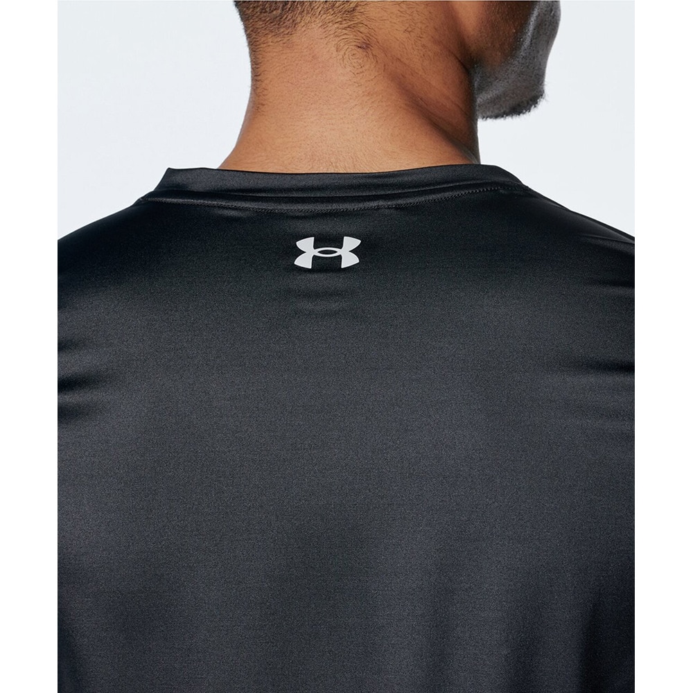 アンダーアーマー（UNDER ARMOUR）（メンズ）ゴルフウェア 吸熱発散 アンダーウェア アイソチル フィッティドロングスリーブVネックシャツ 1384824 001