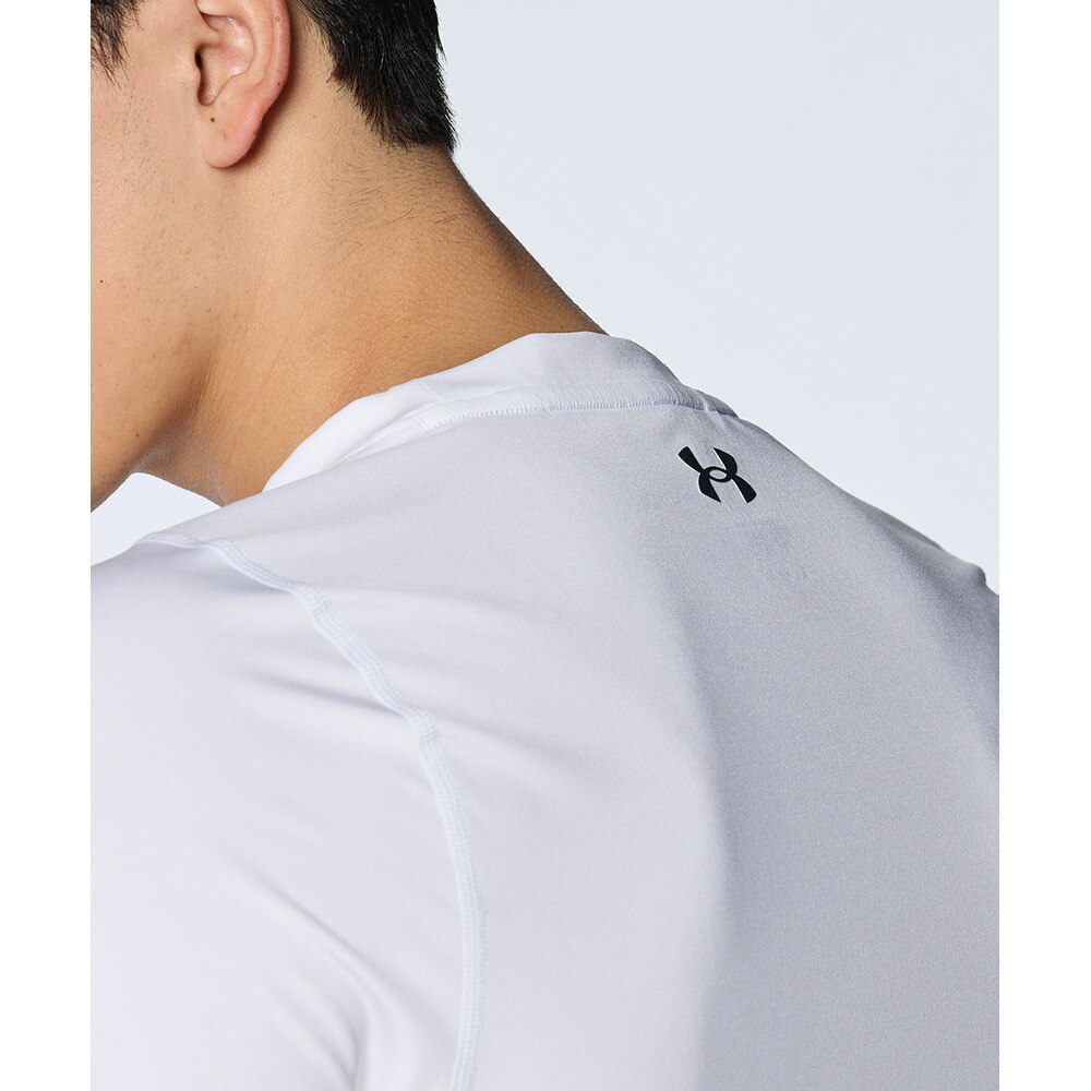 アンダーアーマー（UNDER ARMOUR）（メンズ）ゴルフウェア インナー 吸汗速乾 HG フィッティド ノベルティ ロングスリーブ クルーネック シャツ 1384825 100★★★