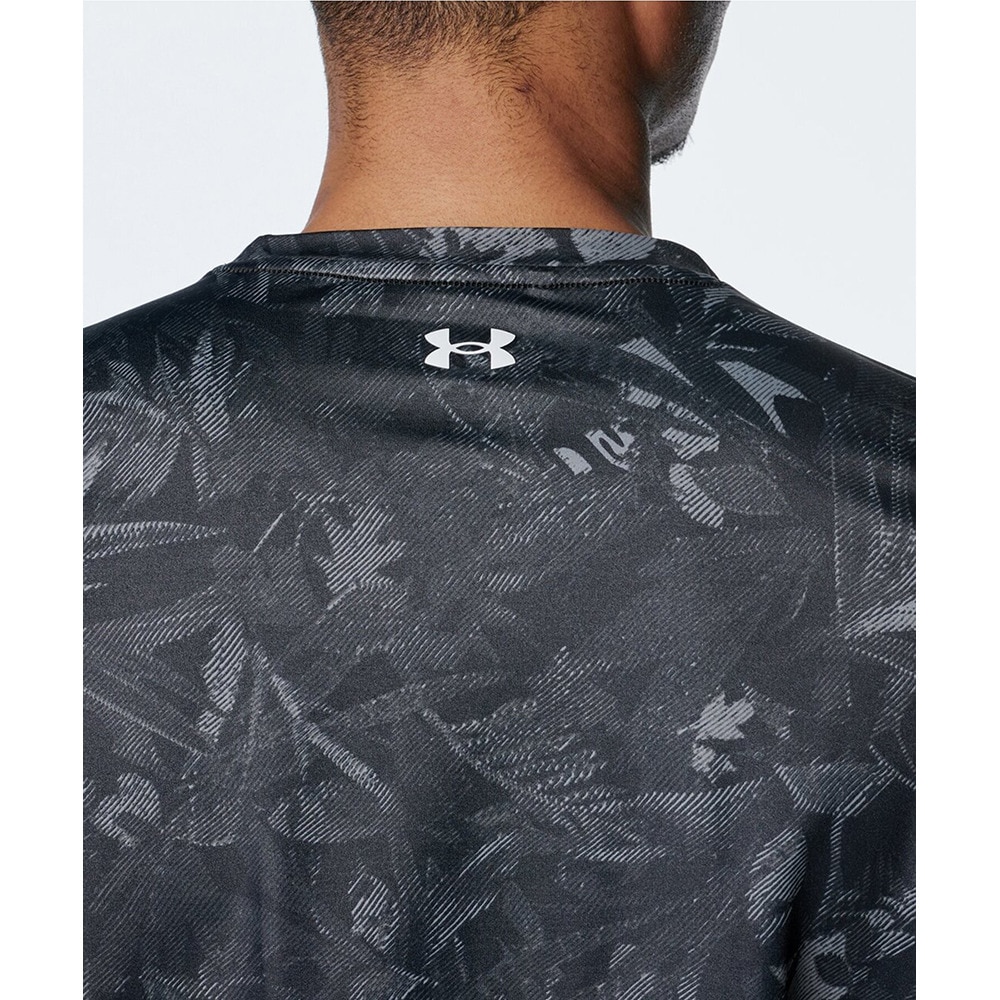 アンダーアーマー（UNDER ARMOUR）（メンズ）ゴルフウェア 吸熱発散 アンダーウェア アイソチル フィッティドロングスリーブシャツ 1384826 001