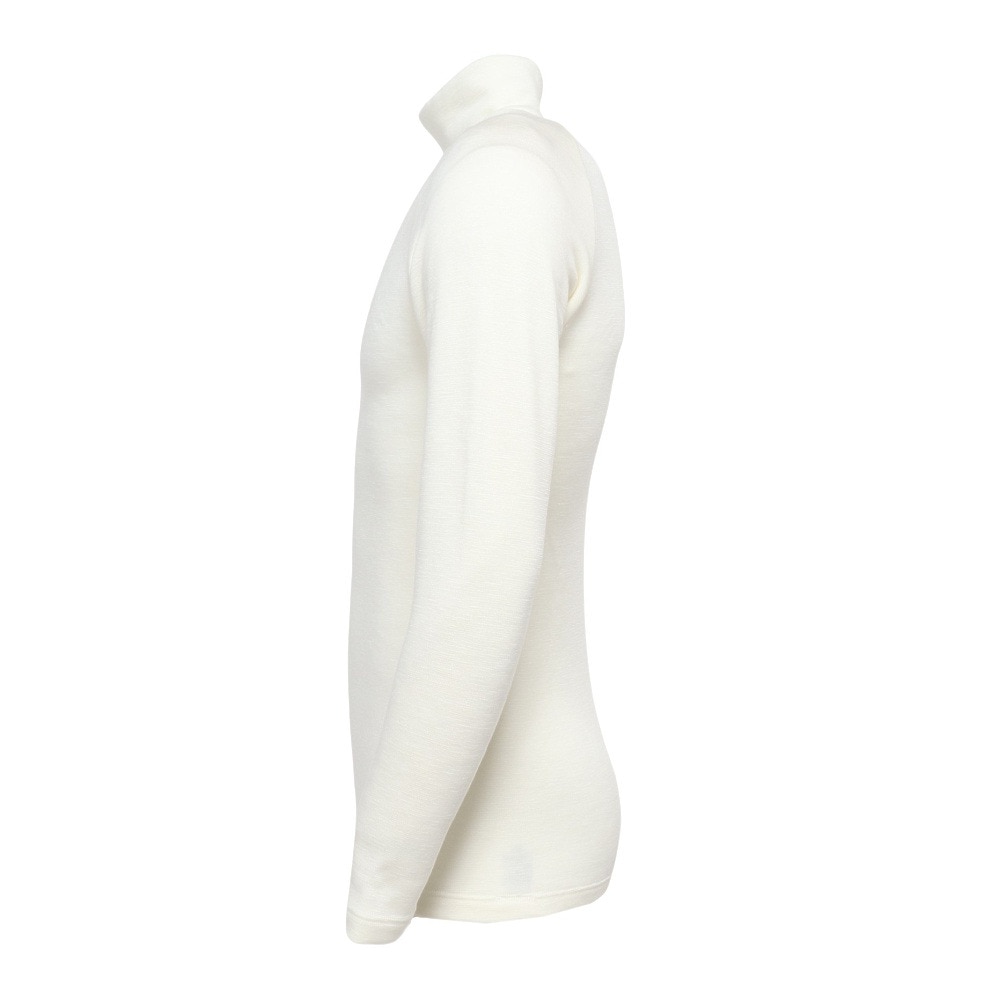 トミーアーマー（Tommy Armour）（メンズ）ゴルフウェア 防寒 発熱 保温 ヒートクロス ウール ミックス ハイネックシャツ TAGC23F040013 WHT