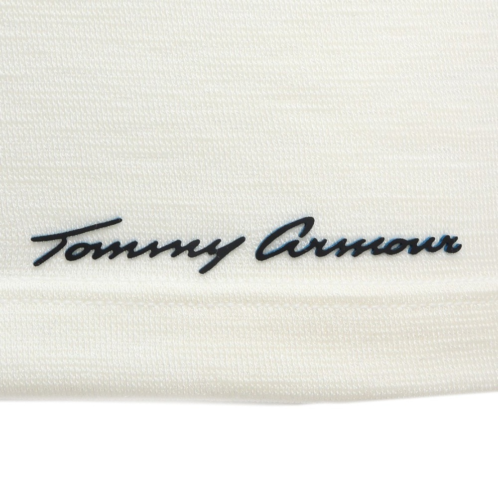 トミーアーマー（Tommy Armour）（メンズ）ゴルフウェア 防寒 発熱 保温 ヒートクロス ウール ミックス ハイネックシャツ TAGC23F040013 WHT