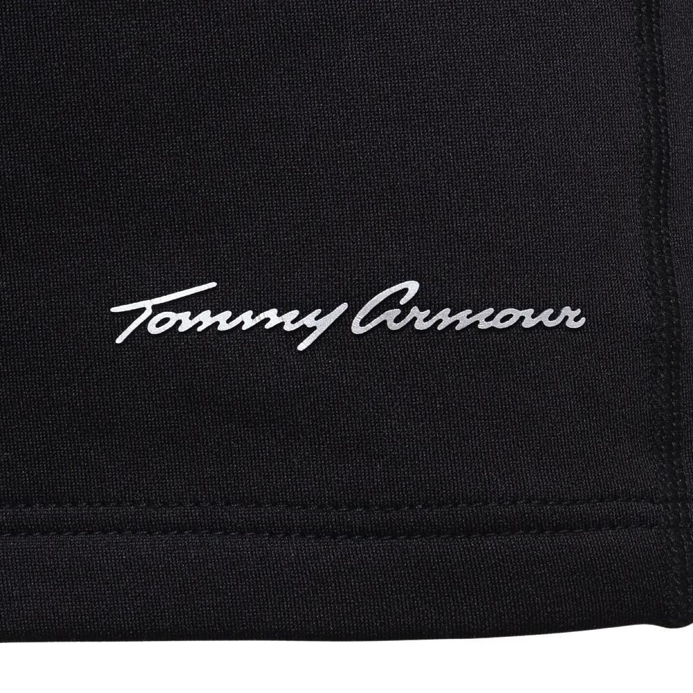 トミーアーマー（Tommy Armour）（メンズ）ゴルフウェア 吸汗速乾 保温 発熱アンダーシャツ セミフィット 長袖ハイネック TAGC23F040017 BLK