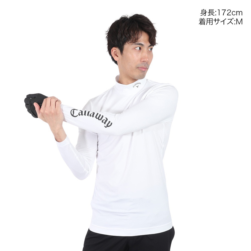 キャロウェイ（CALLAWAY）（メンズ）ゴルフウェア アンダーウェア 吸汗速乾 クールコア天竺ハイネックインナーシャツ C24932100-1030