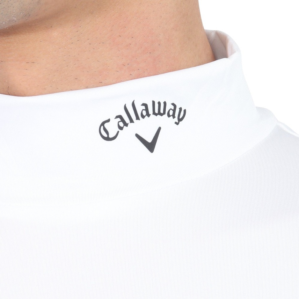 キャロウェイ（CALLAWAY）（メンズ）ゴルフウェア アンダーウェア 吸汗速乾 クールコア天竺ハイネックインナーシャツ C24932100-1030