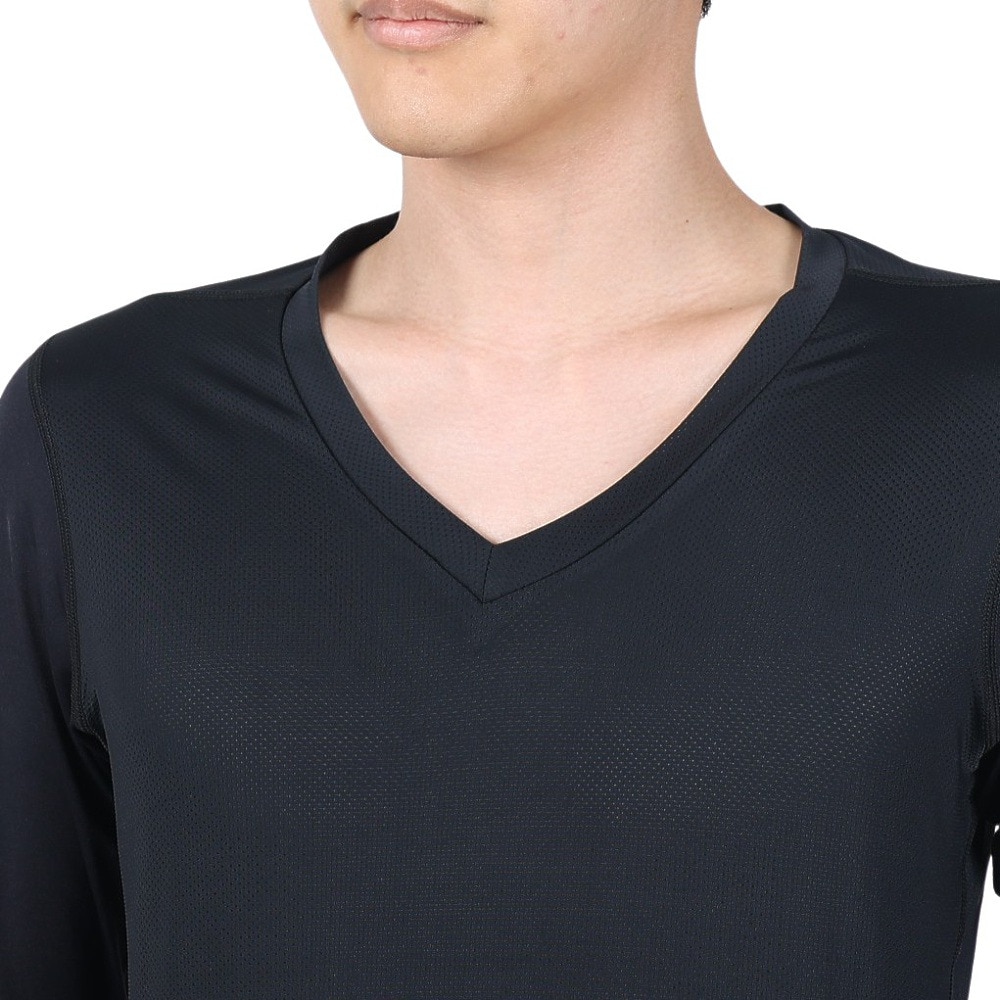 オークリー（OAKLEY）（メンズ）ゴルフウェア アンダーウェア 接触冷感 ベースレイヤー Vネック FOA406355-02E