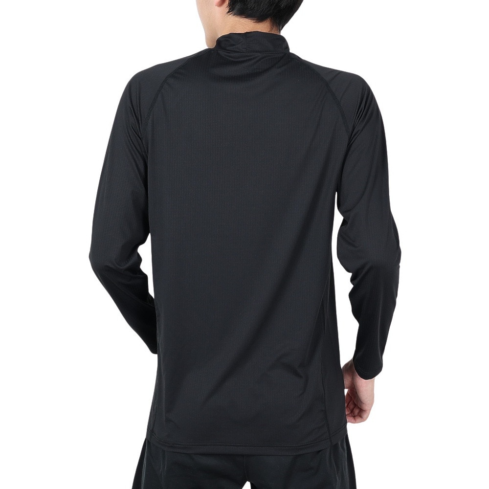 トミーアーマー（Tommy Armour）（メンズ）ゴルフウェア インナー 吸汗速乾 ベーシック 長袖モックネック TAGC24B040113 BLK