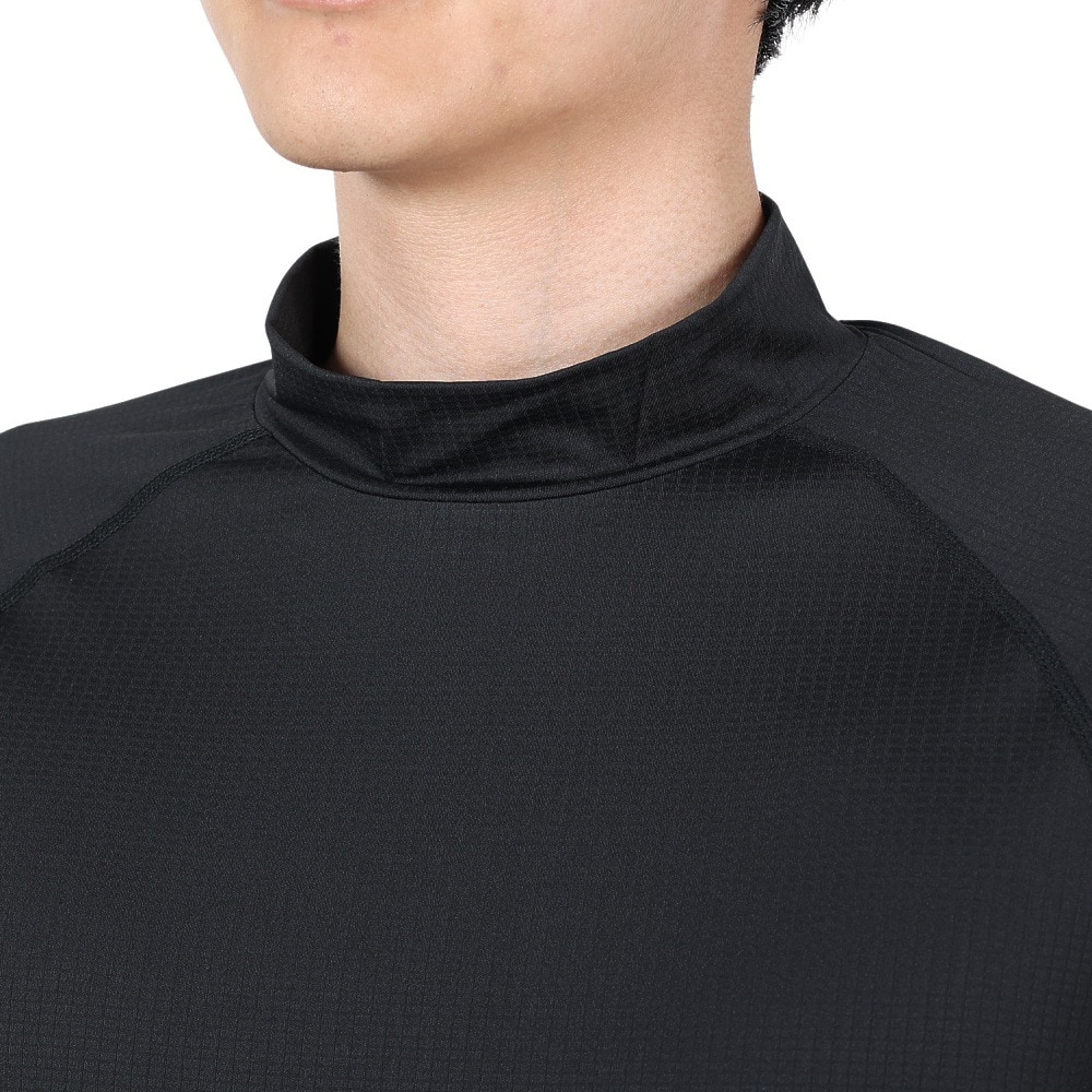 トミーアーマー（Tommy Armour）（メンズ）ゴルフウェア インナー 吸汗速乾 ベーシック 長袖モックネック TAGC24B040113 BLK